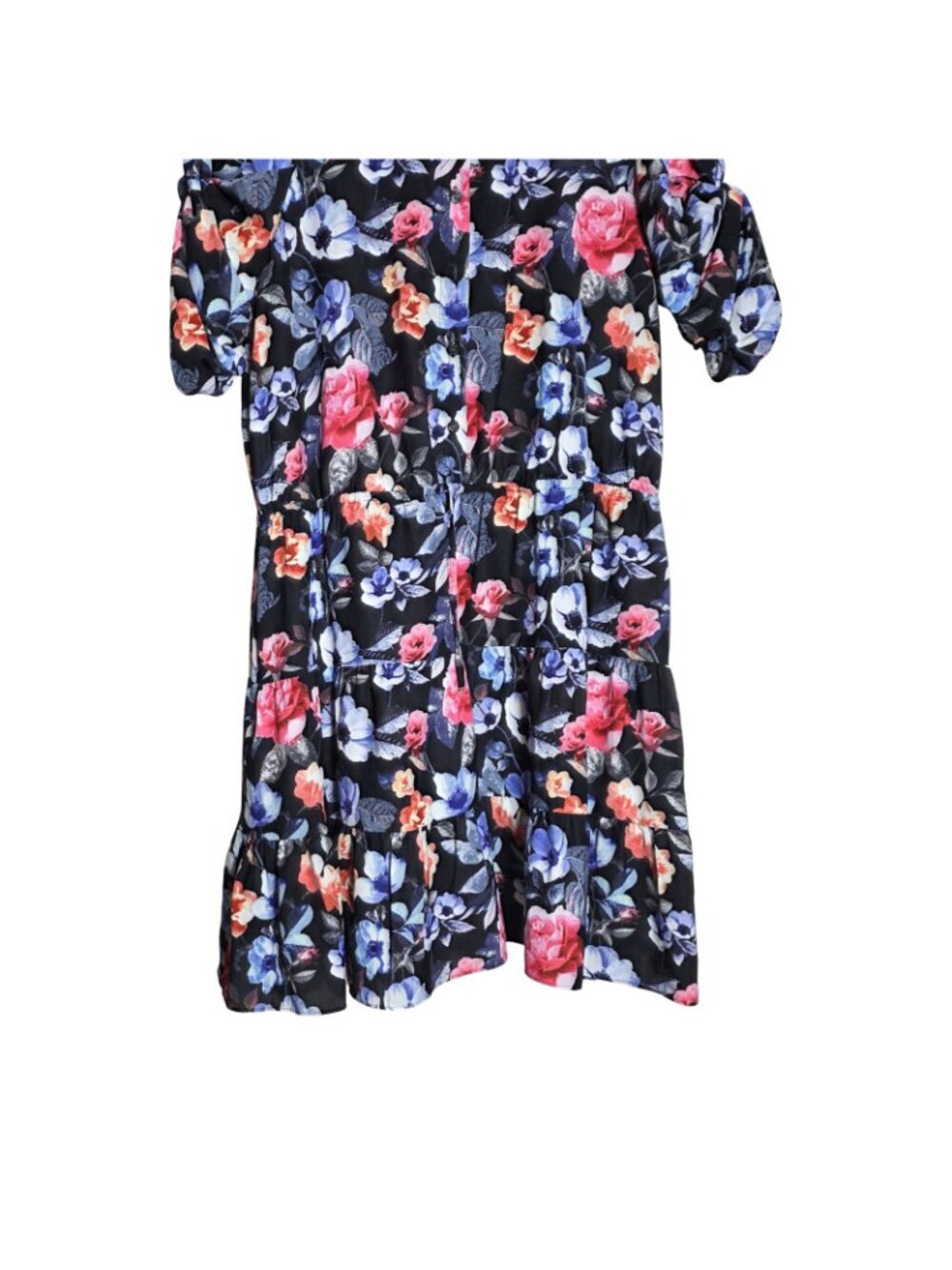 NWT Women's - Rebecca Minkoff Aston Floral Dress, Size Large - Picture 4 of 11